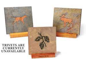 Momadic Slate Trivets Etched Trivets